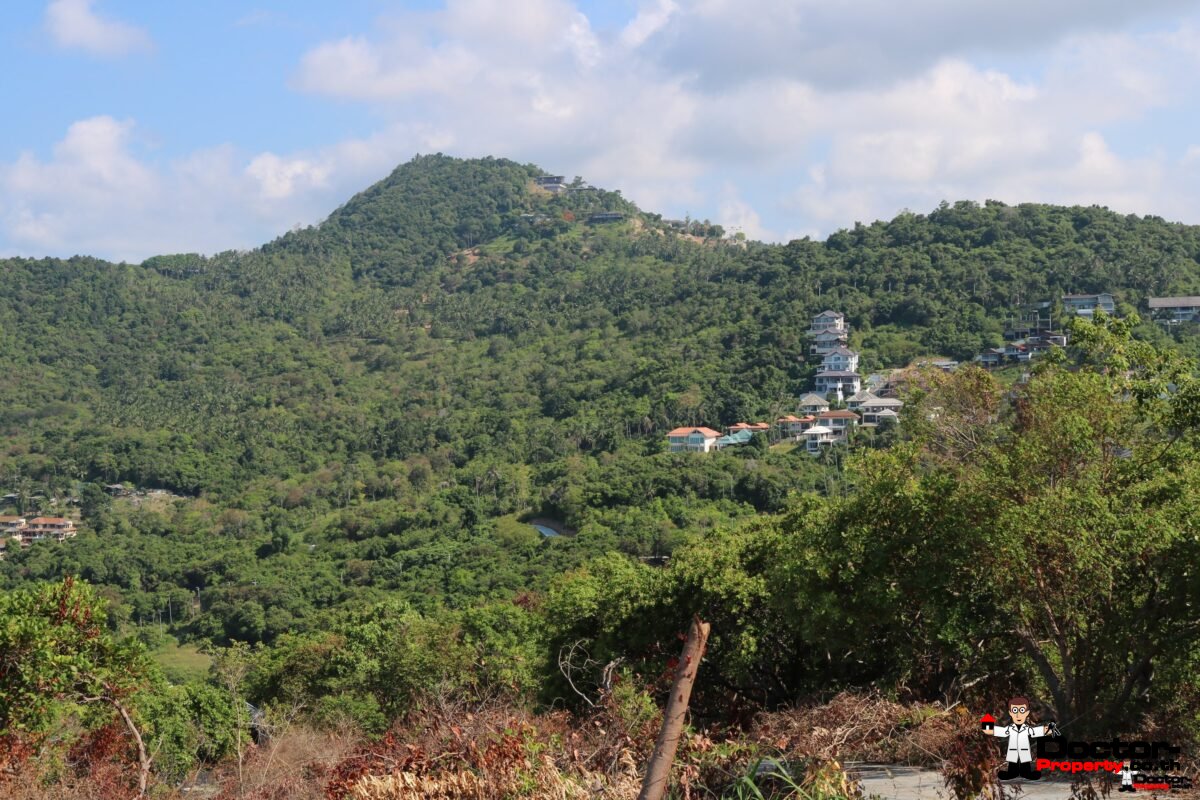 525m² Hilltop Land - Bophut, Koh Samui - For Sale