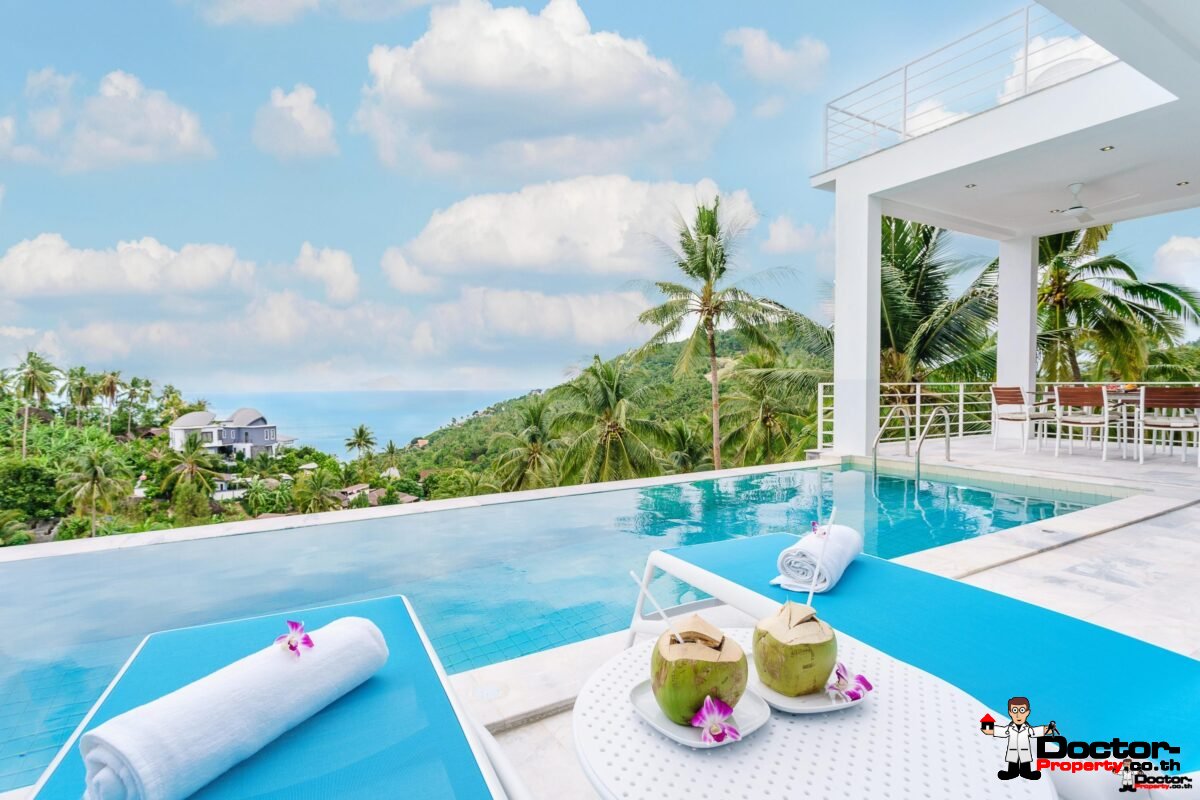 Villa with sea view in Chaweng Noi Koh Samui for sale