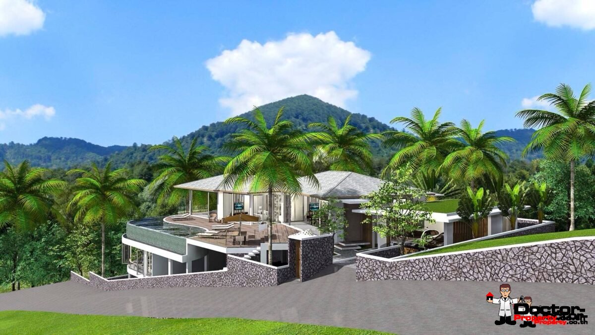 3 Bedroom Villa with sea view in Bophut Koh Samui for sale
