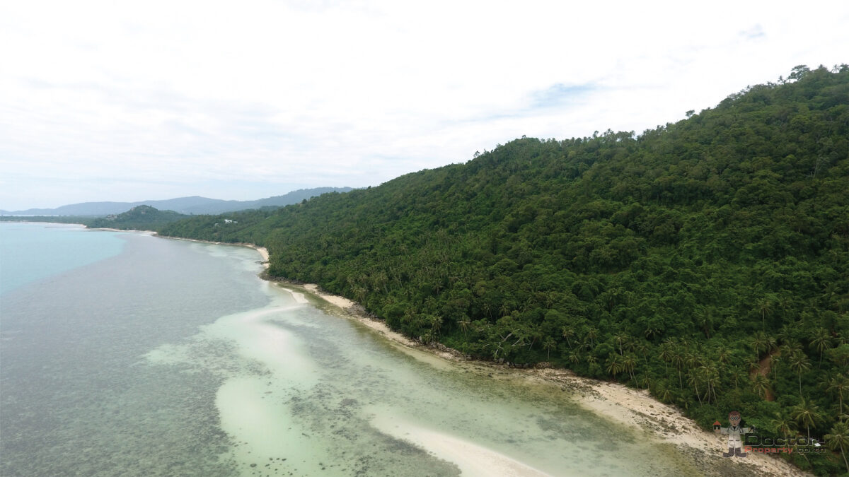 163 Rai of Land with 370m Beachfront - Taling Ngam, Koh Samui - For Sale