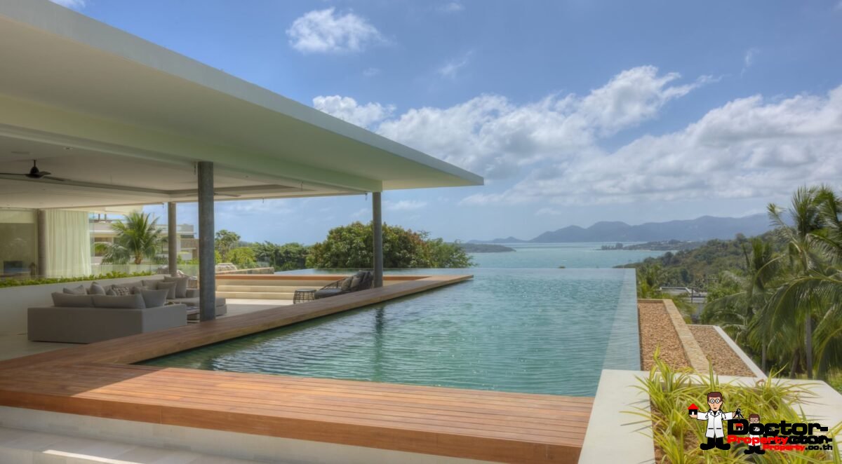 6 Bedroom Luxury Villa, Choeng Mon, Koh Samui - For Sale