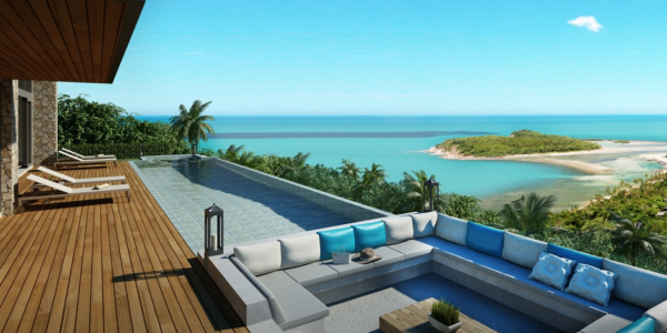 5 Bedroom Villa Sea View Choeng Mon Koh Samui for sale - Real Estate Thailand Doctor Property