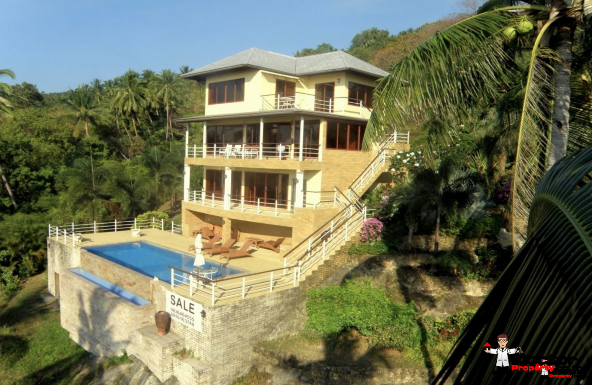 4 Bedroom 3-Story Pool Villa - Nathon, Koh Samui - For Sale - Doctor Property Real Estate