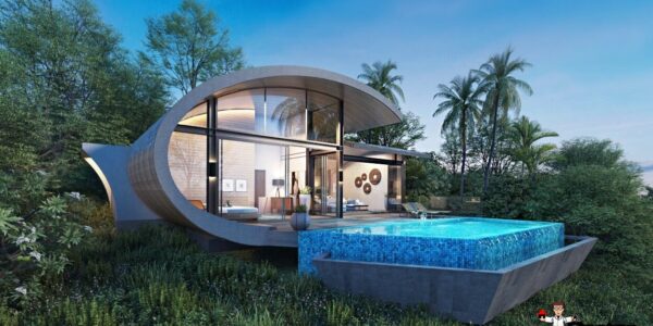 2 Bed Pool Villa, Sea Views, Chaweng Noi, Koh Samui - For Sale