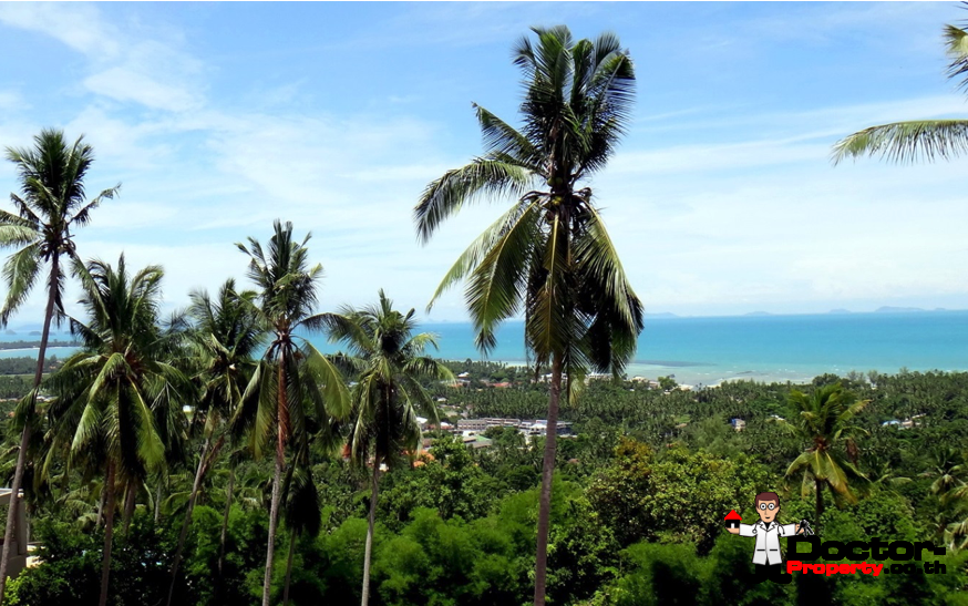 0.57 Rai Sea View Land - Nathon, Koh Samui - For Sale