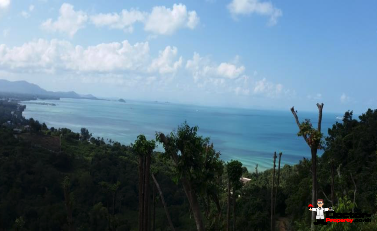 1.5 Rai Sea View Land - Lam Yai, Koh Samui - For Sale - Doctor Property Real Estate