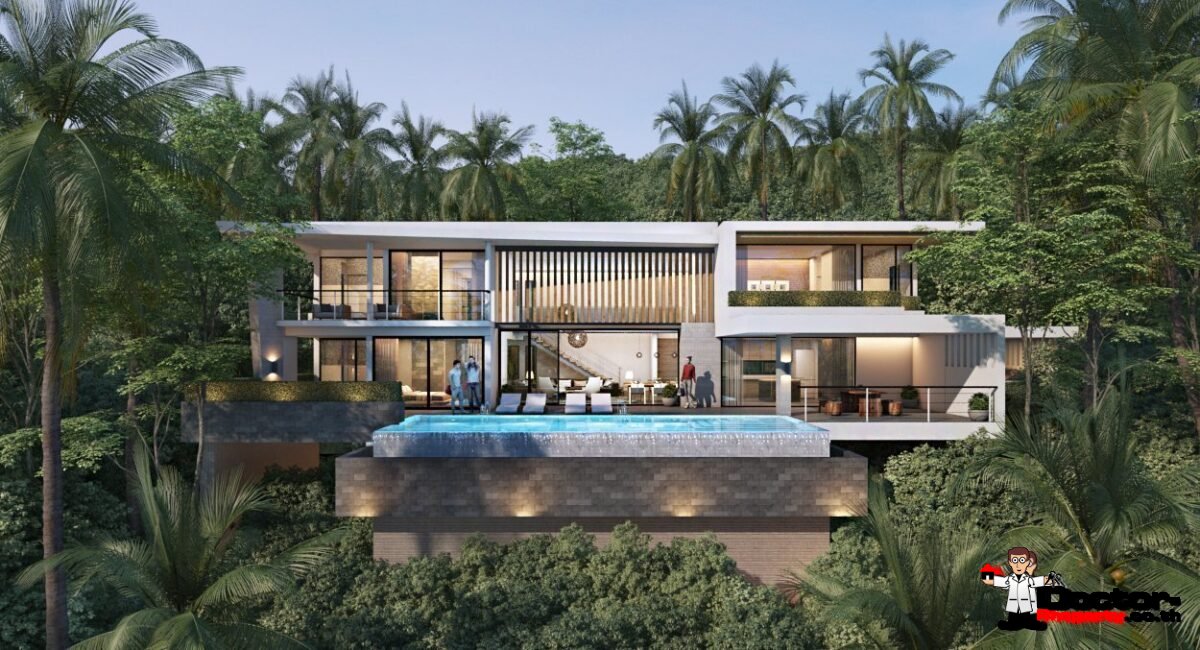 3 Bed Sea View Pool Villa - Bang Makham, Koh Samui - For Sale - Doctor Property Real Estate