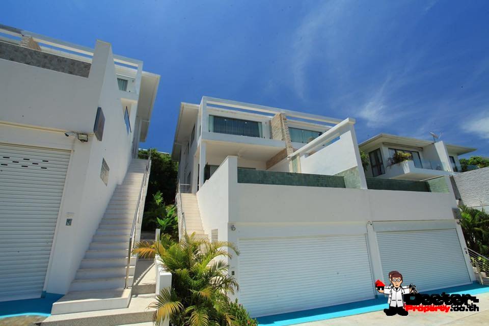 4 Bed Sea View Pool Villa - Choeng Mon, Koh Samui - For Sale - Doctor Property Real Estate