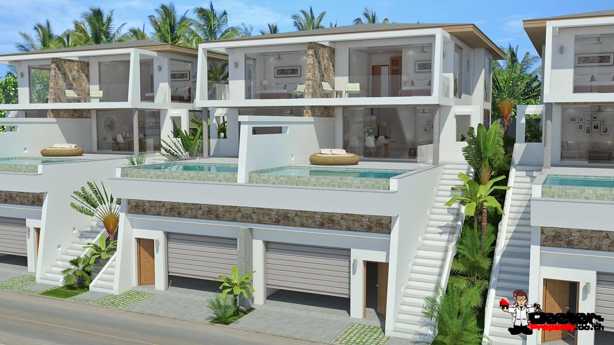 5 Bed Sea View Pool Villa - Choeng Mon, Koh Samui - For Sale - Doctor Property Real Estate