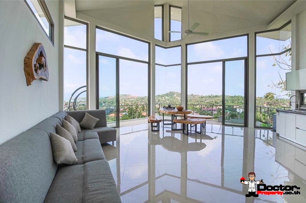 5 Bedroom Sea View Pool Villa - Plai Laem, Koh Samui - For Sale - Doctor Property Real Estate