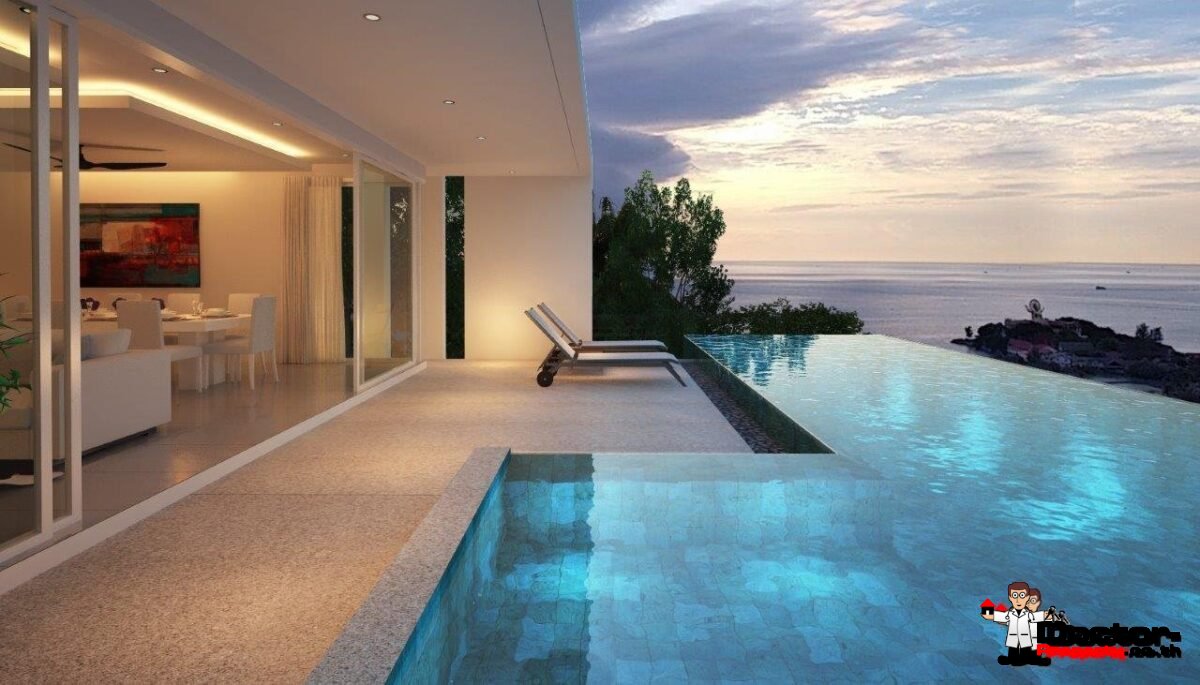 4 Bed Pool Villa with Sea Views - Big Buddha, Koh Samui - For Sale