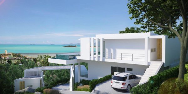 4 Bed Pool Villa with Sea Views - Big Buddha, Koh Samui - For Sale
