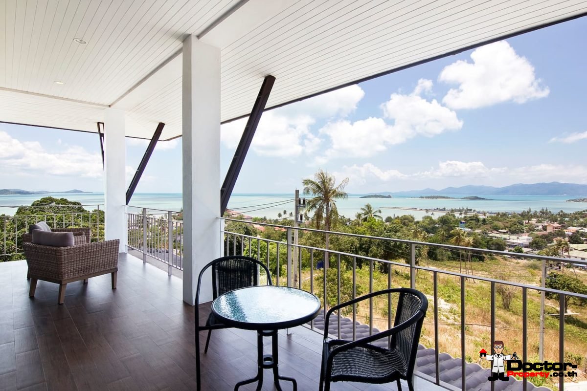 3 Bedroom Condo with Sea View - (Foreigner Freehold) - Big Buddha, Koh Samui - For Sale