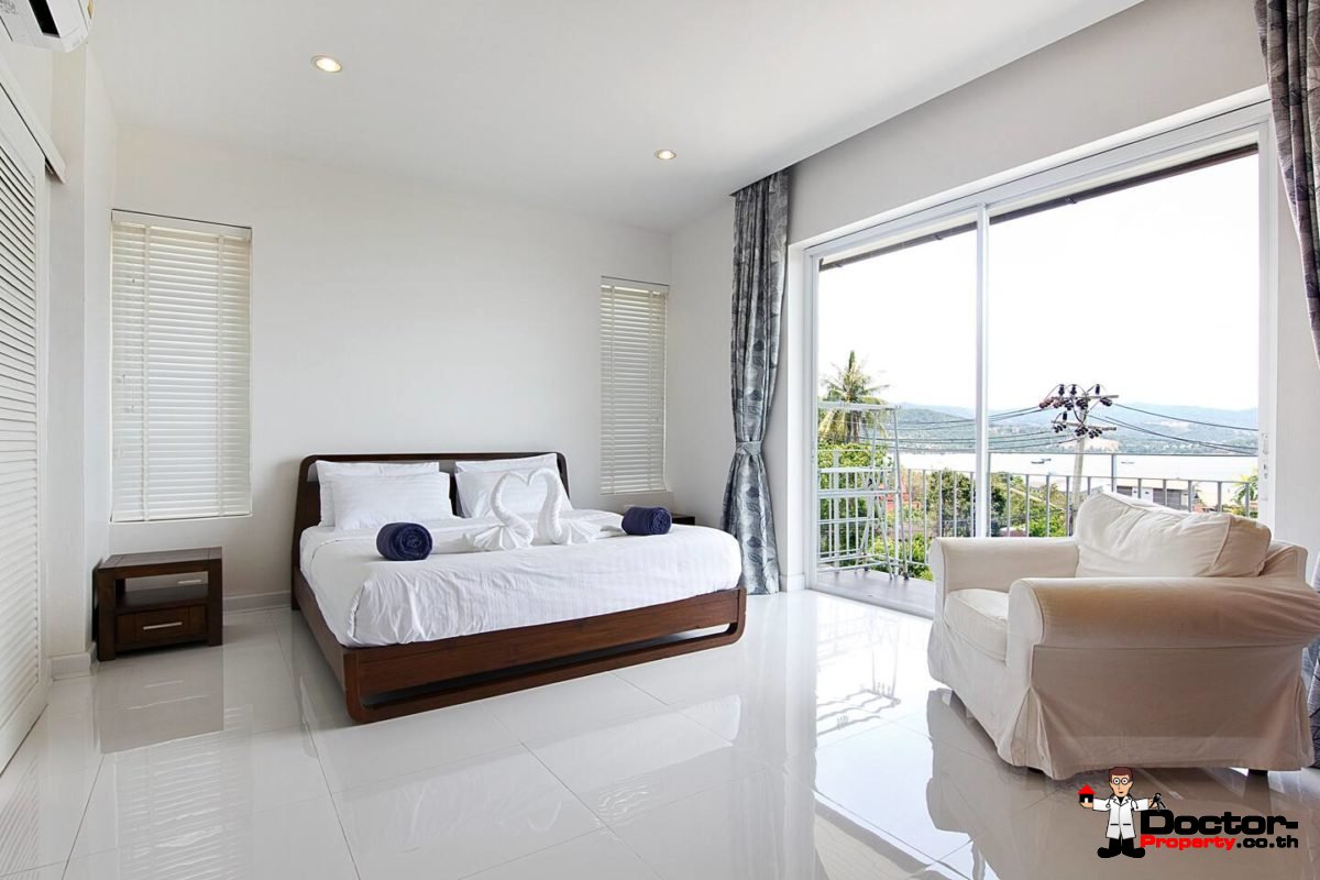 3 Bedroom Condo with Sea View - (Foreigner Freehold) - Big Buddha, Koh Samui - For Sale