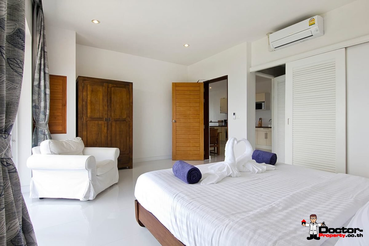 3 Bedroom Condo with Sea View - (Foreigner Freehold) - Big Buddha, Koh Samui - For Sale