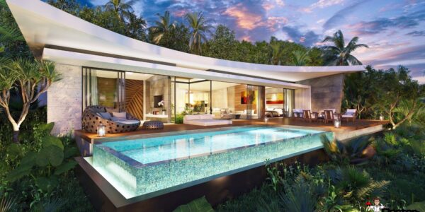 New 2 Bedroom Villa with Sea View in BoPhut - Koh Samui - For Sale