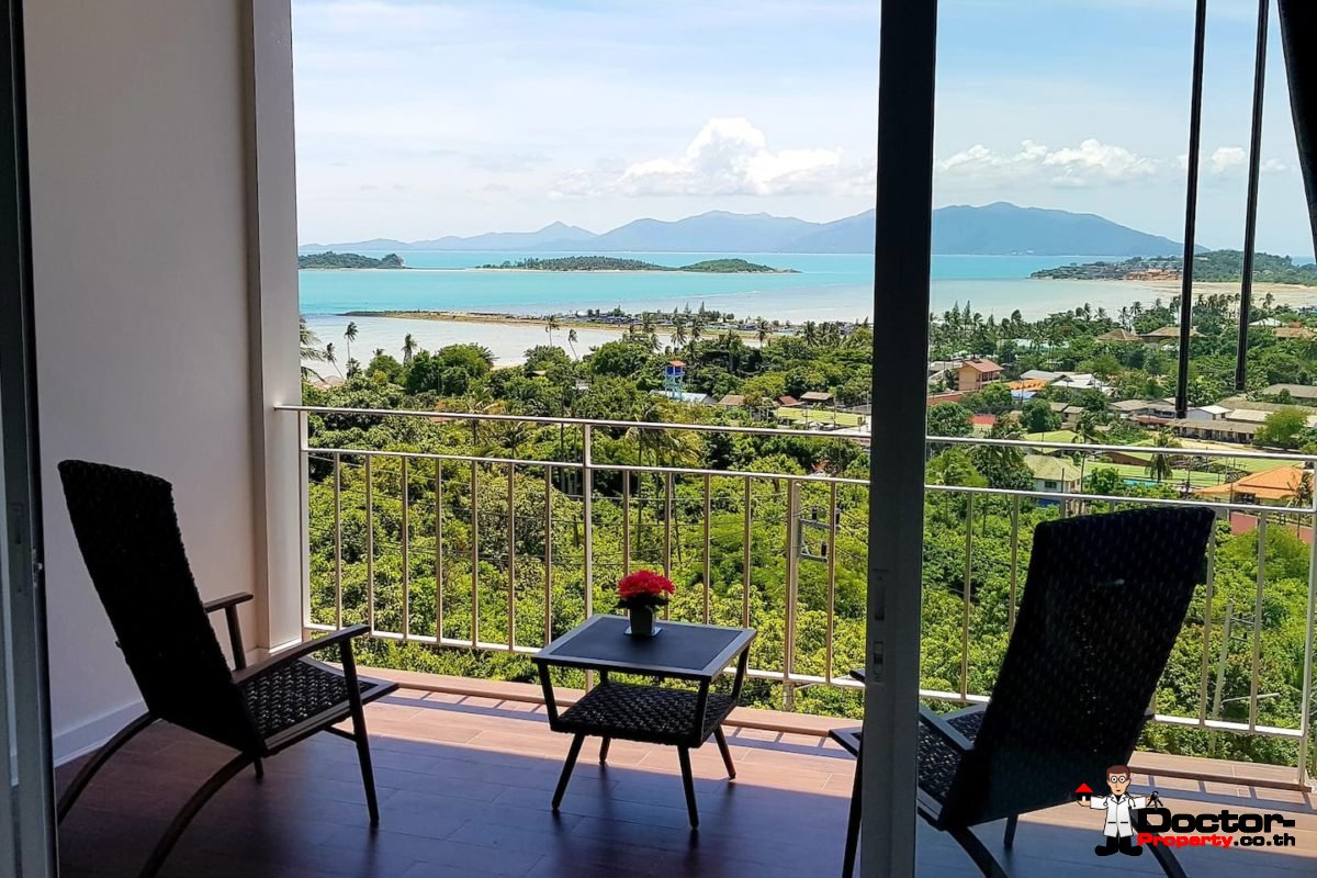 3 Bedroom Condo with Sea View - (Foreigner Freehold) - Big Buddha, Koh Samui - For Sale