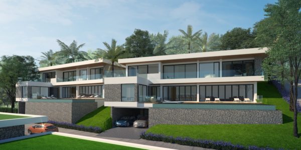 3 Bedroom Pool Villas with Sea Views - Big Buddha, Koh Samui - For Sale - Doctor Property Real Estate