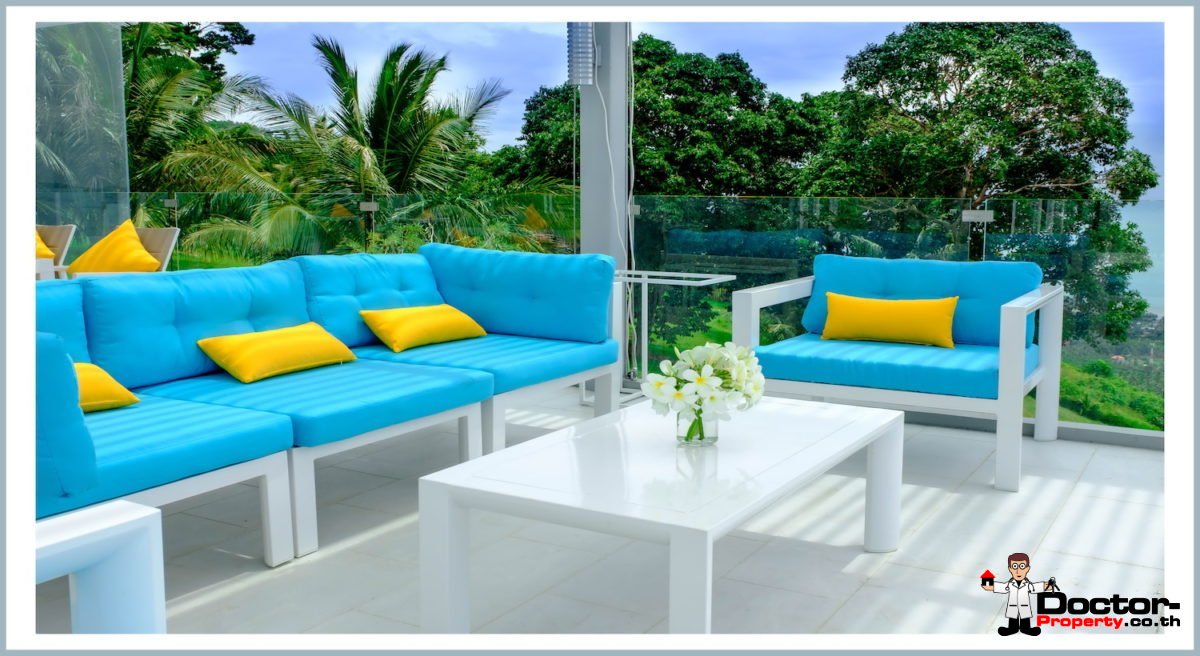 Stunning 4 Bedroom Pool Villa with Seaview- Mae Nam, Koh Samui - For Sale