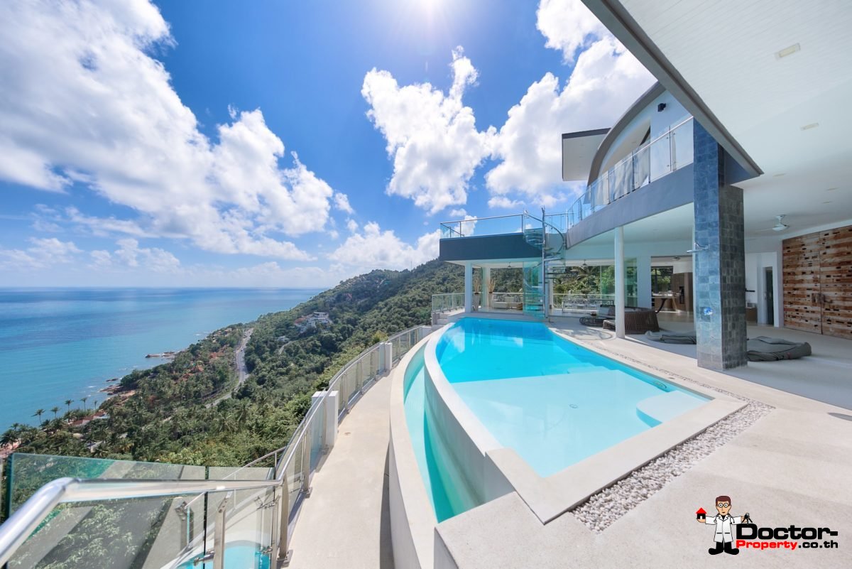 Amazing 6 Bedroom Villa with Sea View in Chaweng Noi - Koh Samui for sale