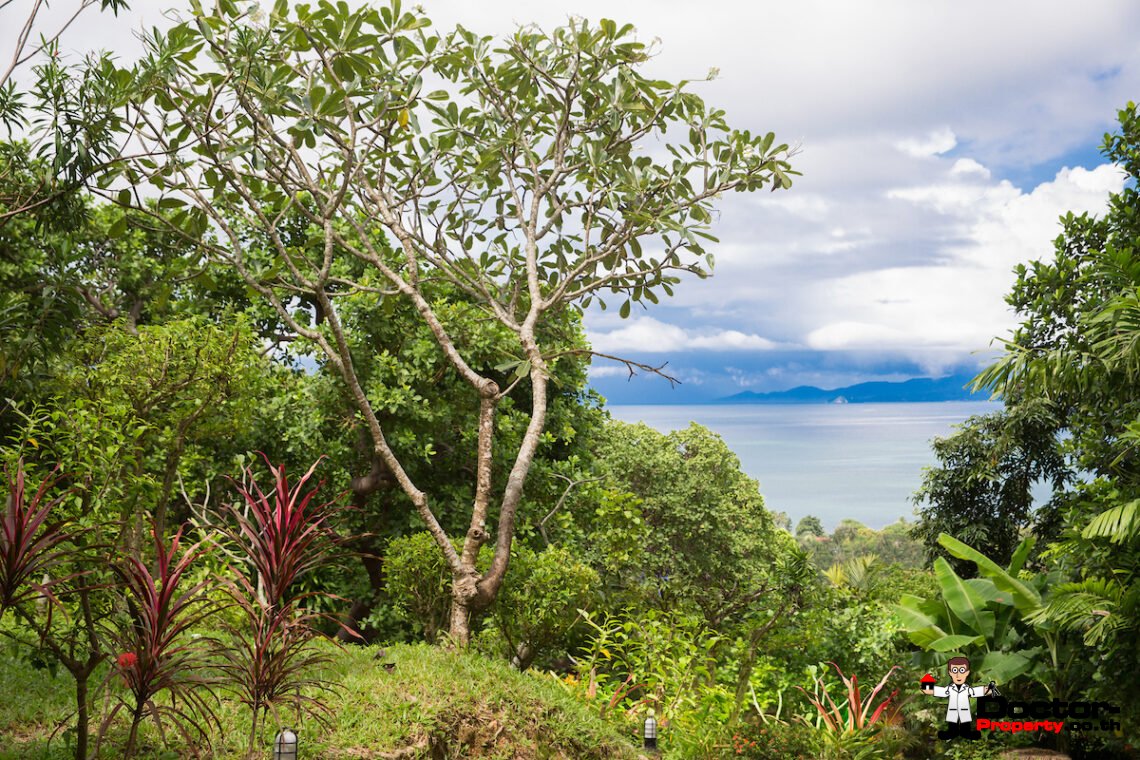3 Bed Pool Villa with Seaview – Bang Por, Koh Samui – For Sale