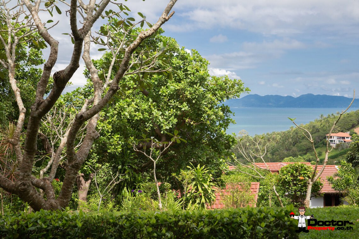 3 Bed Pool Villa with Seaview – Bang Por, Koh Samui – For Sale