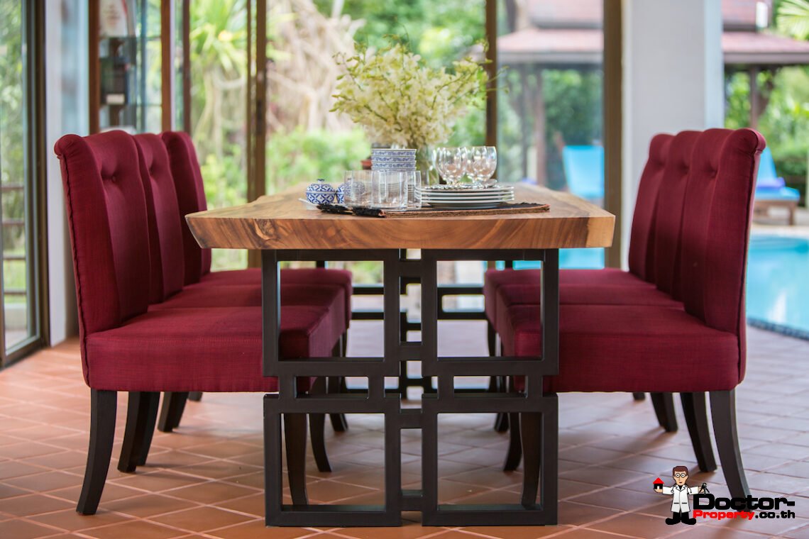 3 Bed Pool Villa with Seaview – Bang Por, Koh Samui – For Sale