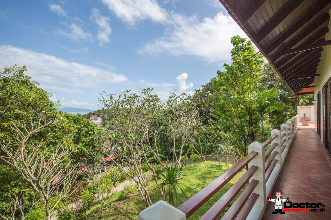 3 Bed Pool Villa with Seaview – Bang Por, Koh Samui – For Sale