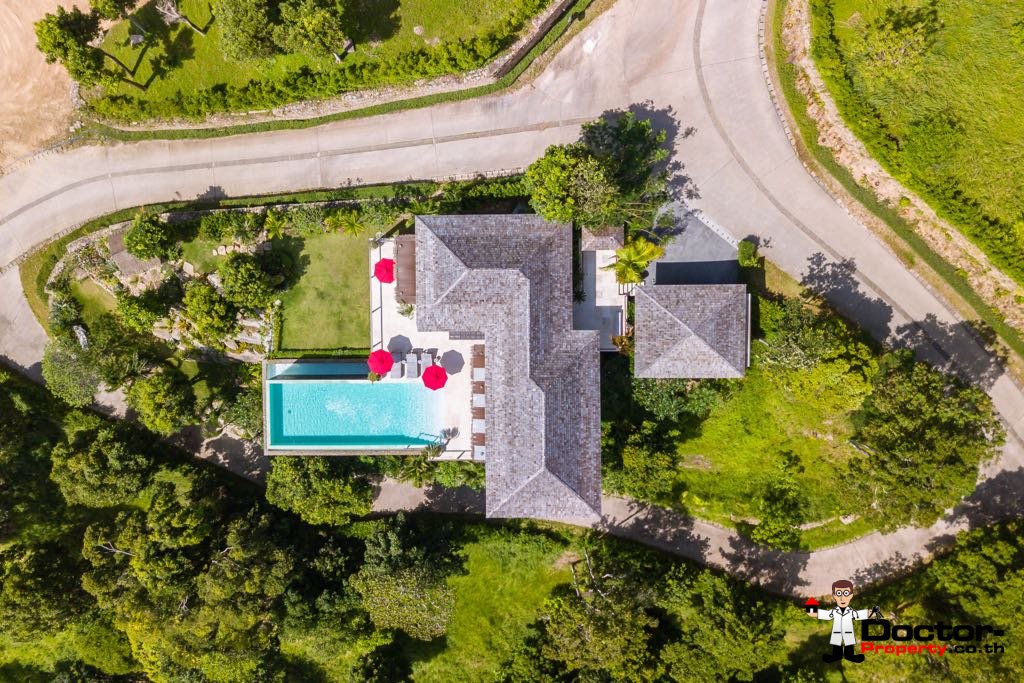 Amazing 3 Bedroom Villa with sea view in Bophut - Koh Samui - for sale