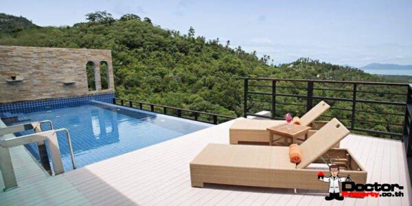 3 Bedroom Villa with Sea View in Mae Nam - Koh Samui - for sale