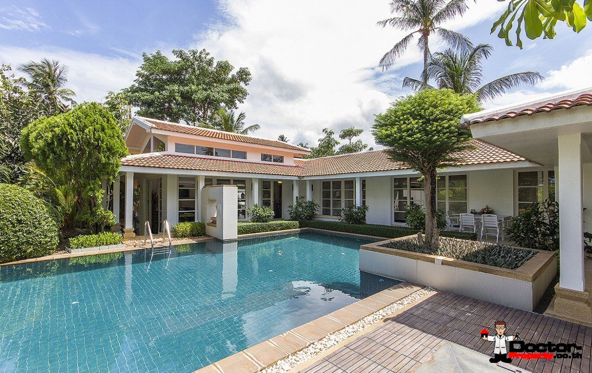 4 Bedroom Pool Villa - Bang Rak, Koh Samui - For Sale - Doctor Property Real Estate