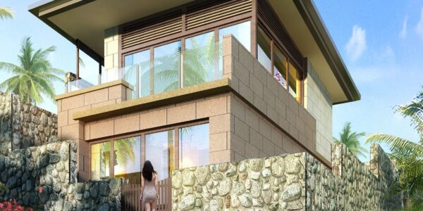 New 1 Bedroom Villa with Seaview - Chaweng Noi, Koh Samui -For Sale