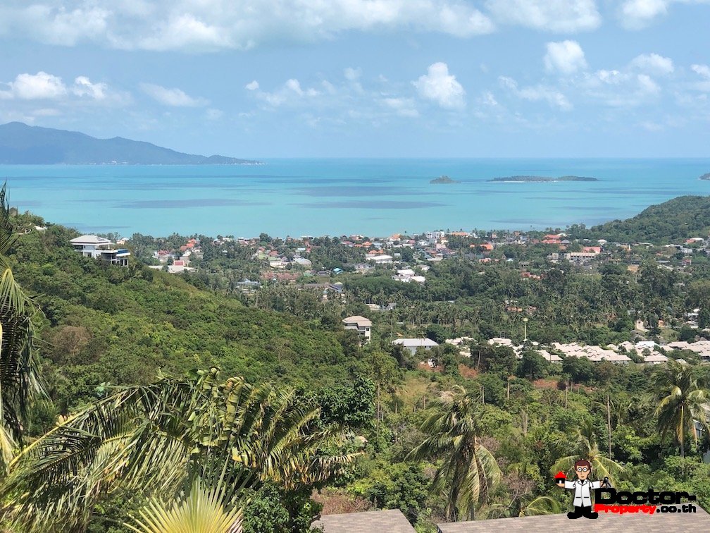 1 Rai of Panoramic Seaview Land - Bo Phut, Koh Samui - For Sale