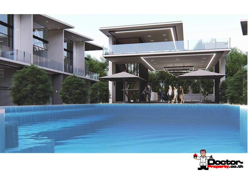 New 3 Bedroom Townhouse - Bang Rak, Koh Samui - For Sale