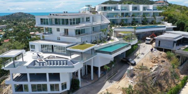 New 6 Bed Pool Villa with Sea Views – Big Buddha, Koh Samui – For Sale