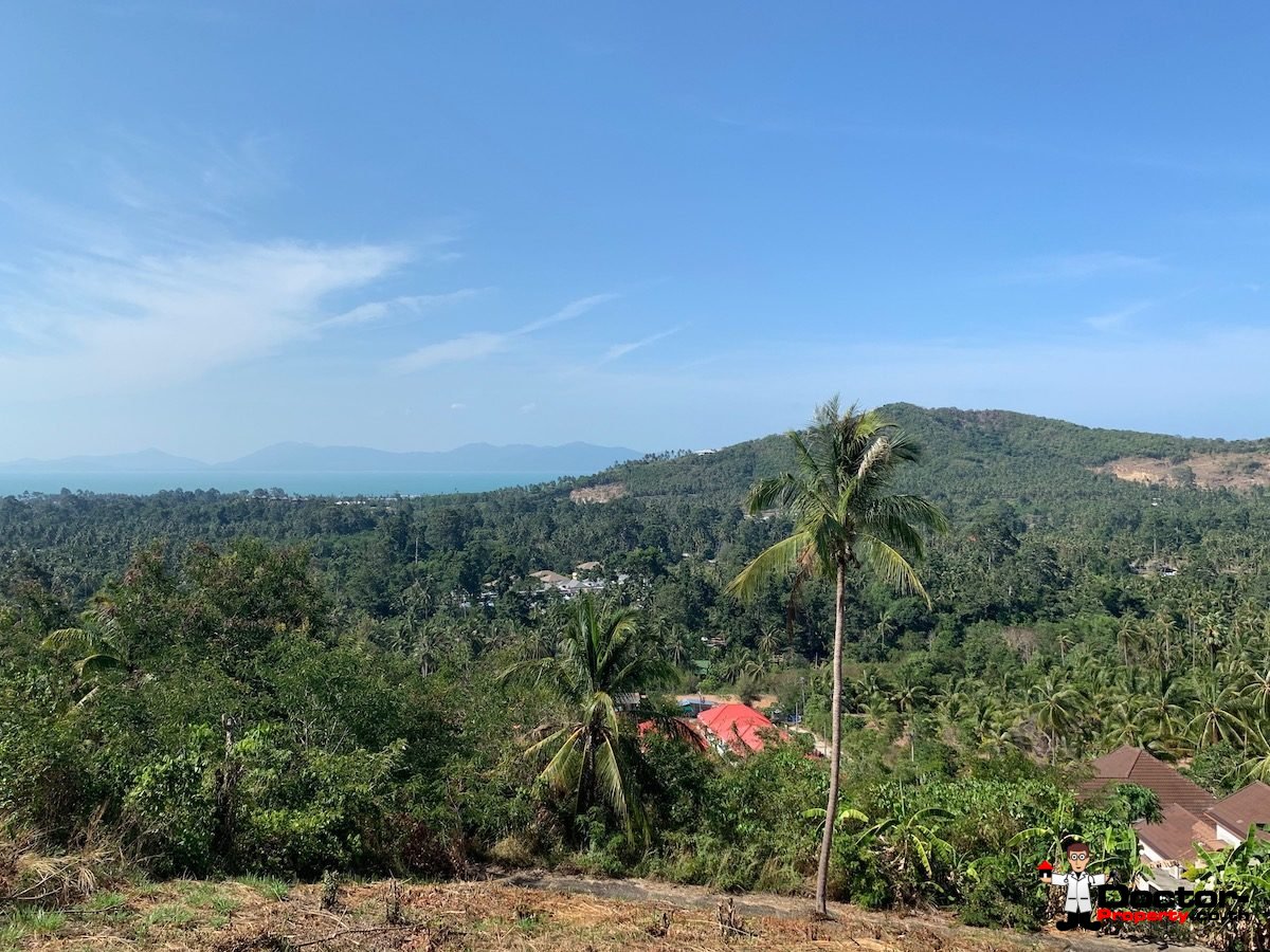 1 Rai of Seaview Land - Mae Nam, Koh Samui - For Sale