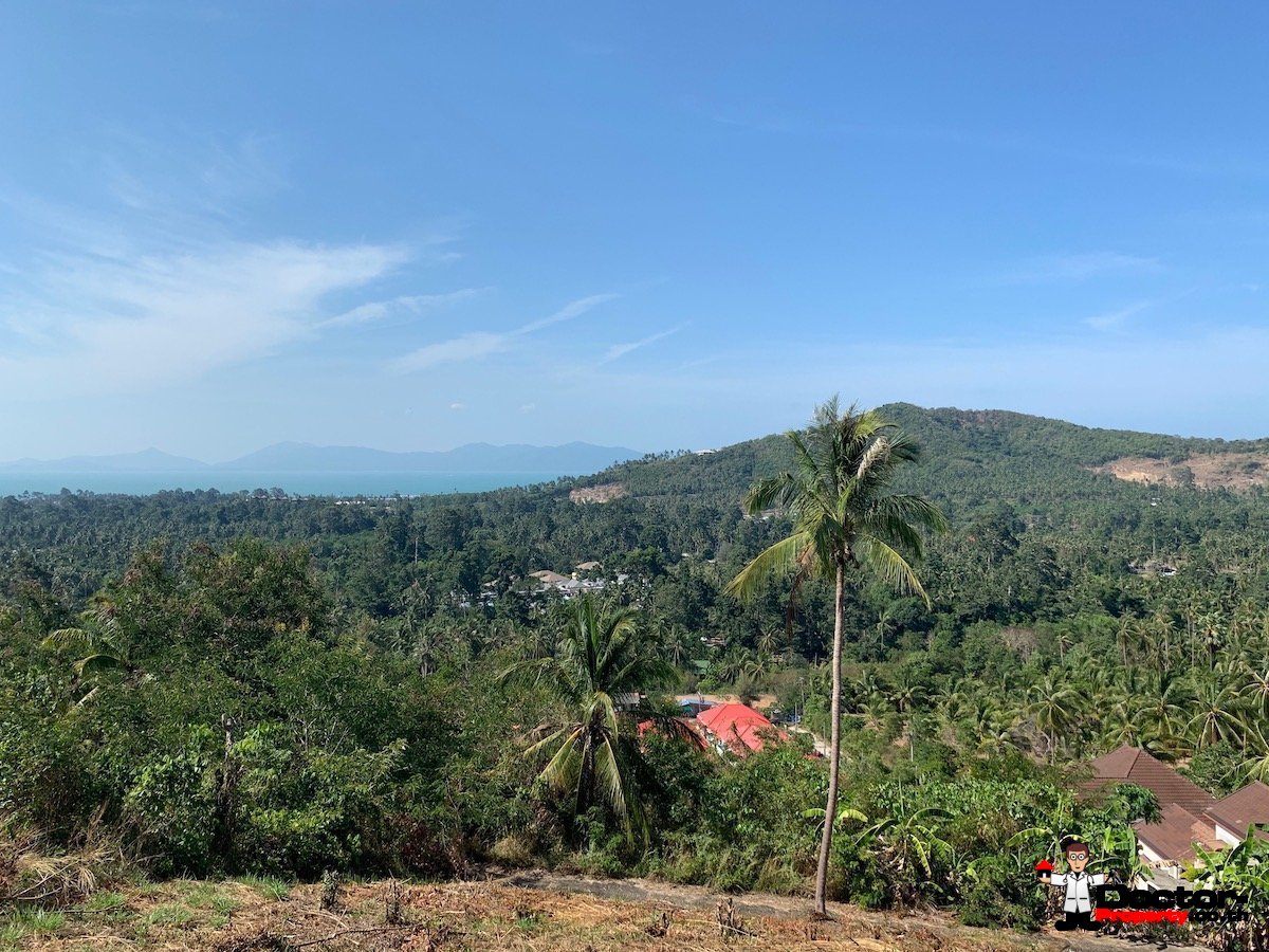 1 Rai of Seaview Land - Mae Nam, Koh Samui - For Sale