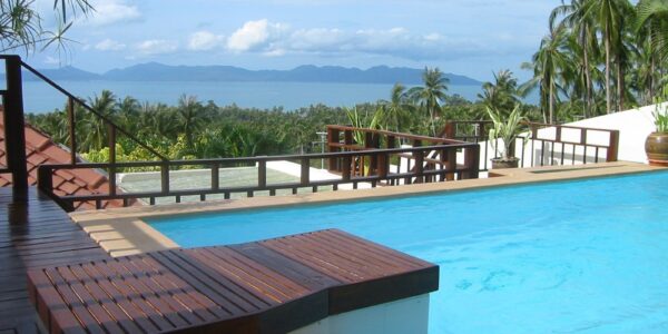 2 Bedroom Wooden Pool Villa, with Sea View - Bang Por, Koh Samui - For Sale