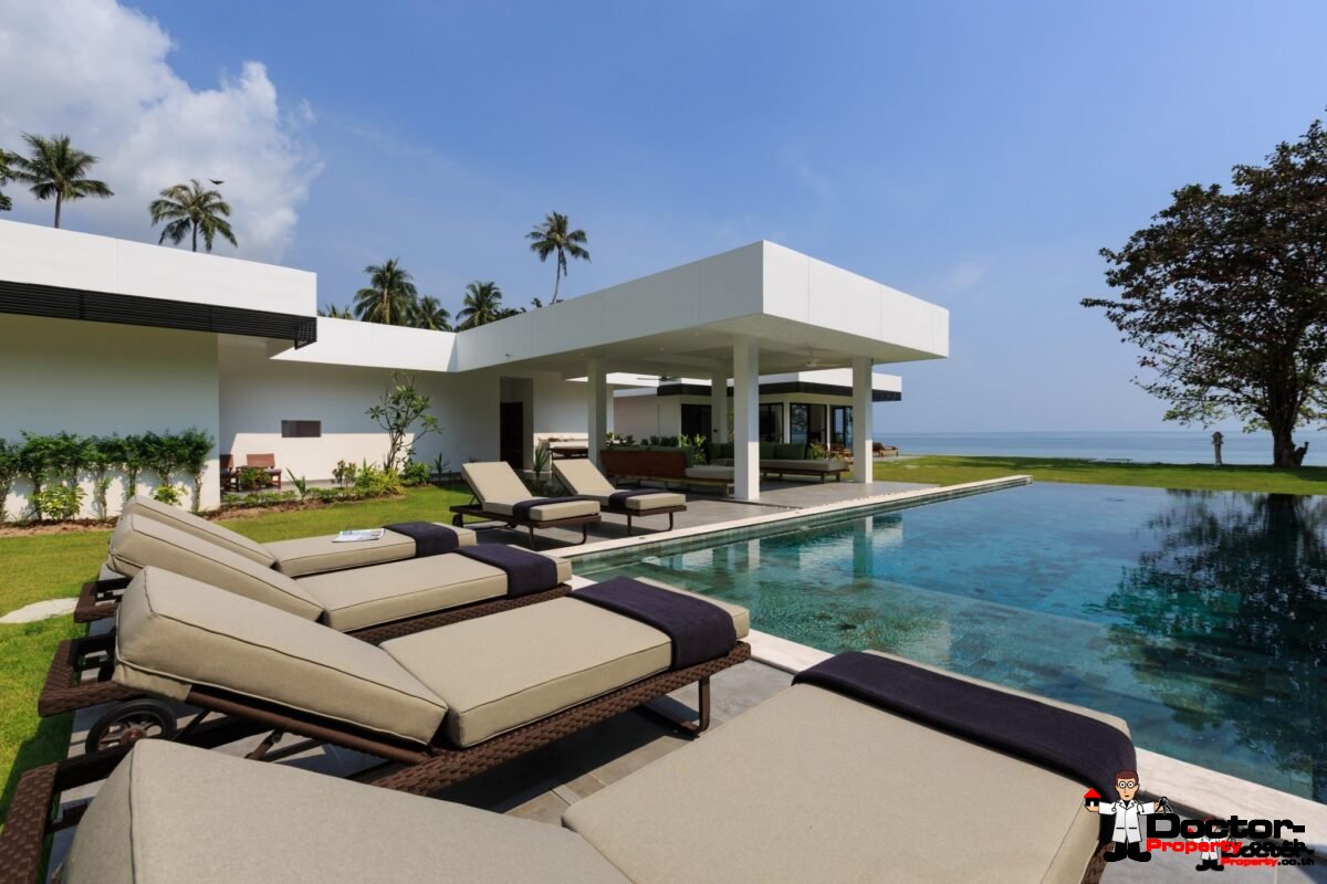 7 Bedroom Luxury Beachfront Villa - Laem Sor, Koh Samui - For Sale