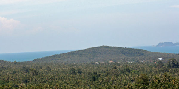 Just Over 3 Rai Of Chanote Land with Sea View - Mae Nam, Koh Samui - For Sale