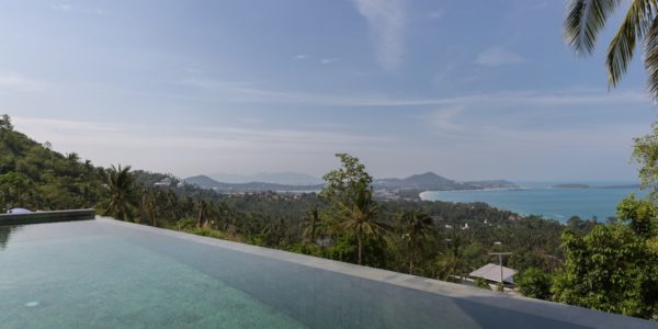 3 Bedroom Pool Villa with Sea Views - Chaweng Noi, Koh Samui - For Sale
