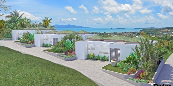 3 & 6 Bed Pool Villas with Sea views - Bo Phut, Koh Samui - For Sale