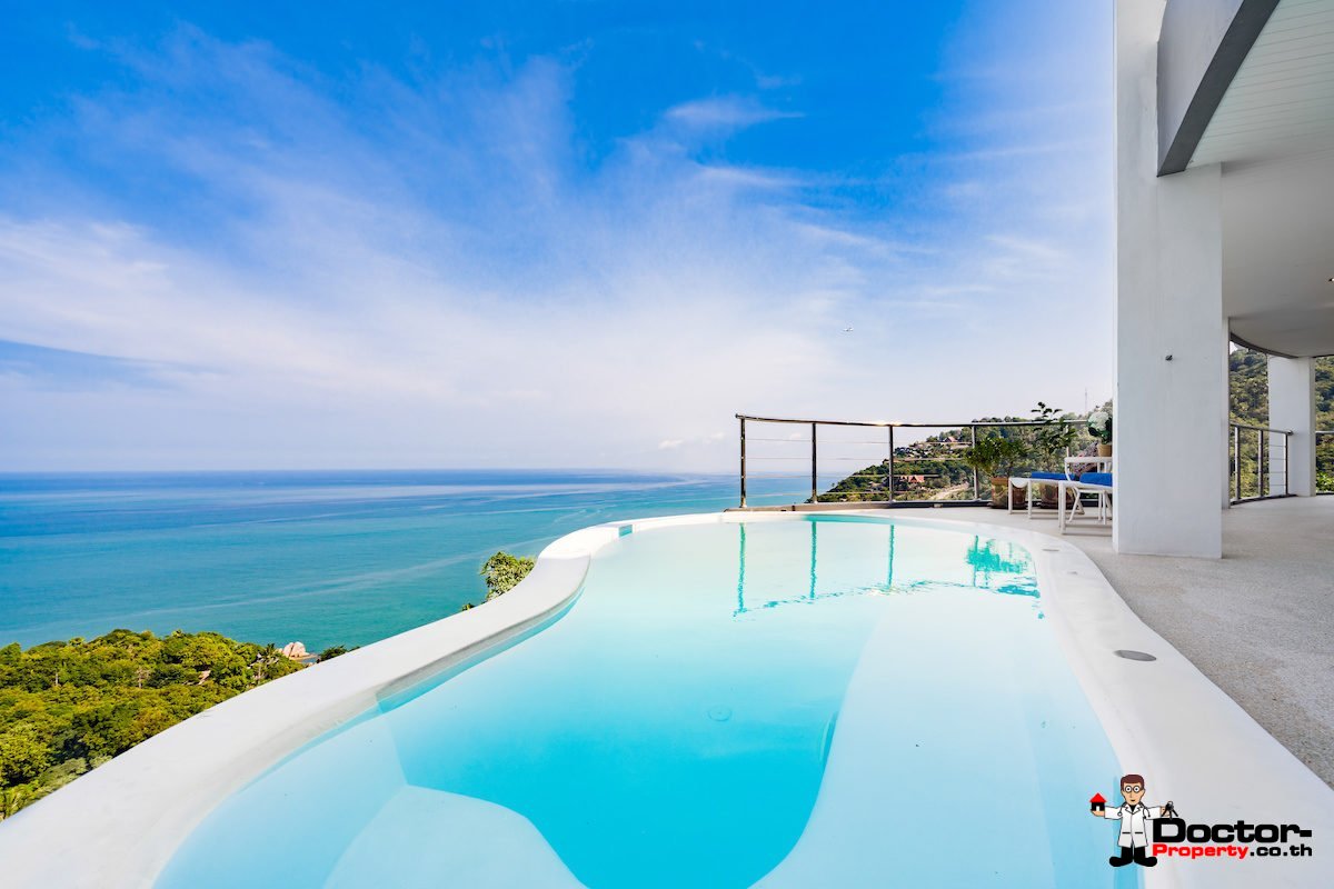 Luxury 5 Bedroom Villa with Panoramic Views - Chaweng Noi, Koh Samui - For Sale