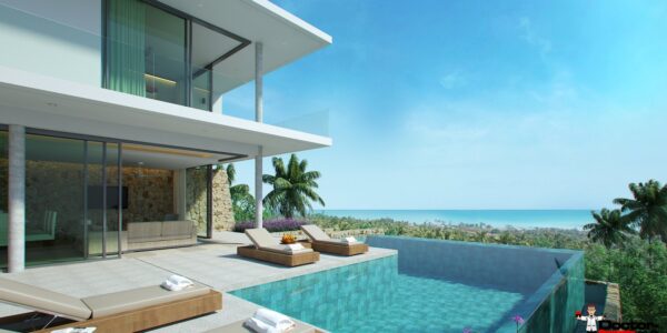 New 3 Bedroom Pool Villa With Sea Views - Bo Phut, Koh Samui - For Sale