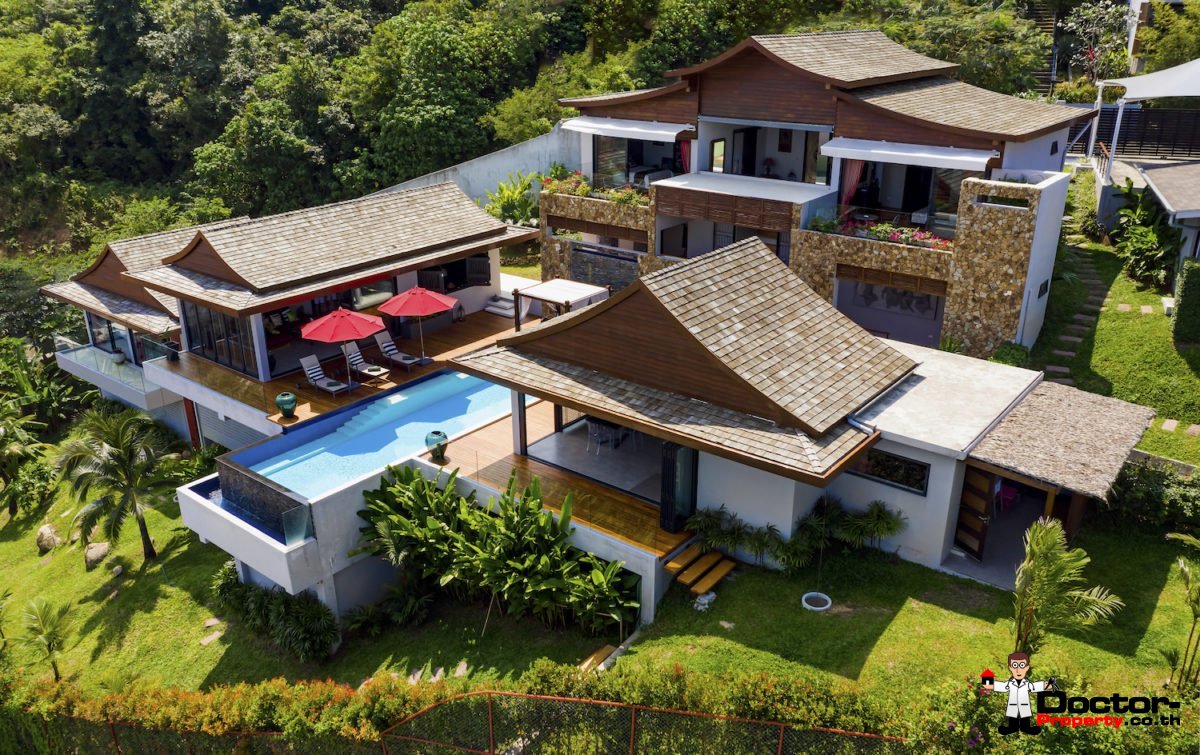 Stunning Villa with Panoramic Views and Infinity Pool - Bo Phut, Koh Samui - For Sale