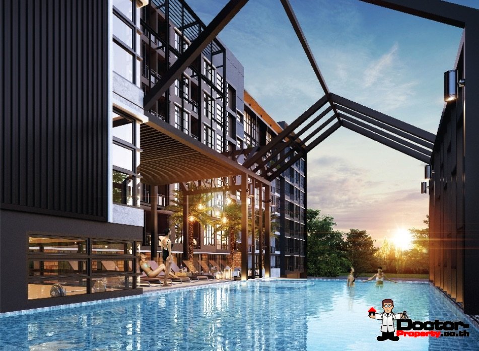 Apartment_for_sale_The_Cube_Loft_Nuanchan_pool