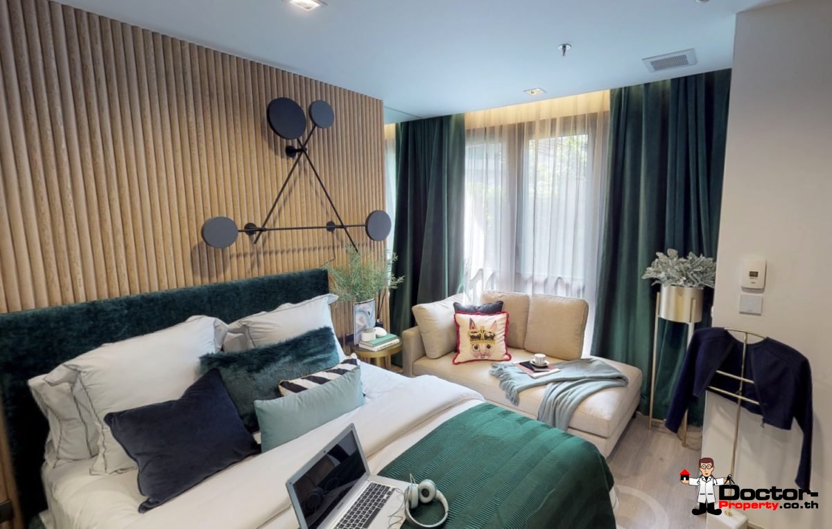 Apartment_for_sale_The_Line_Phahonyothin_Park_Bangkok_bedroom