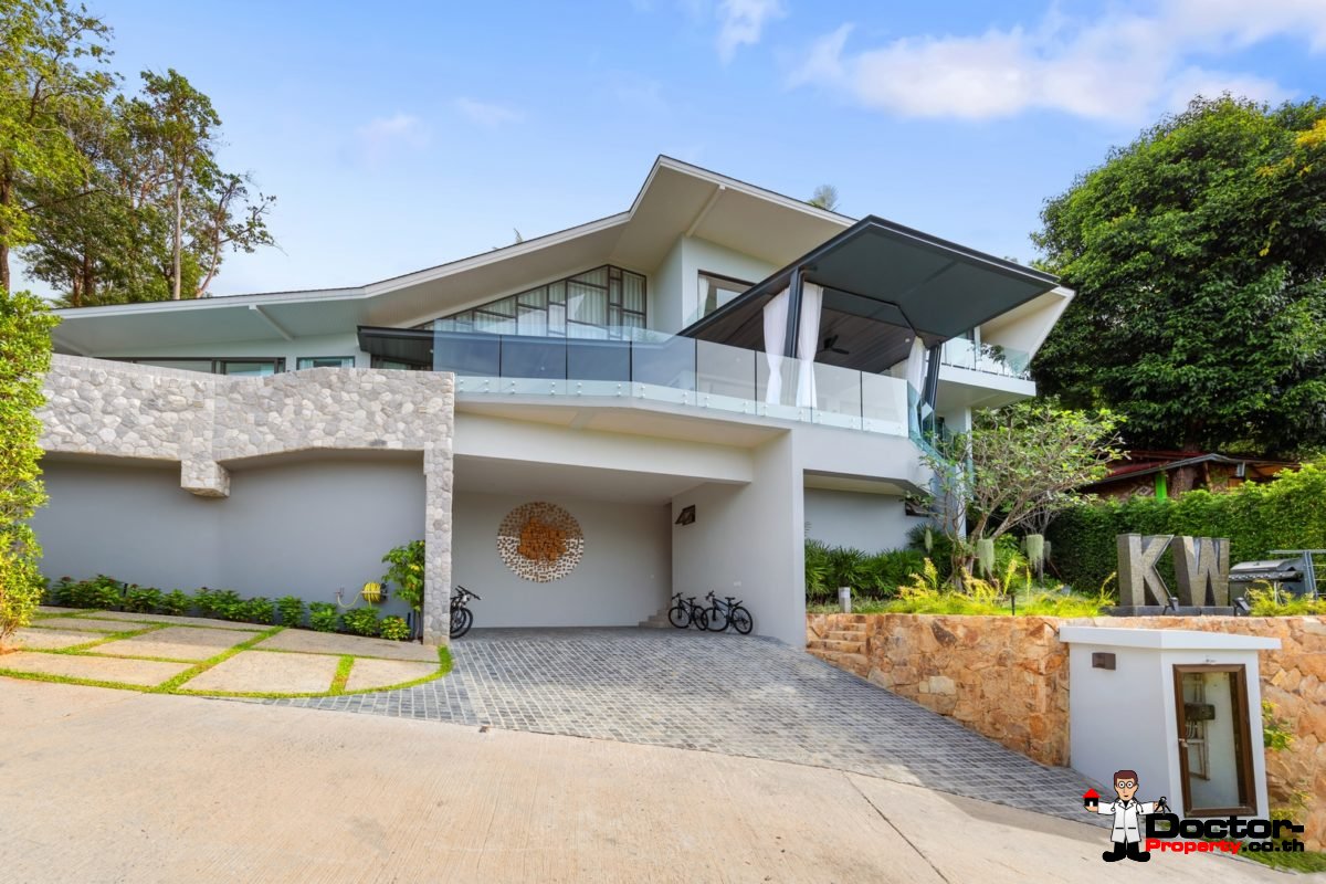 New 4 Bedroom Villa with Sea View in Bang Por - Koh Samui - For Sale