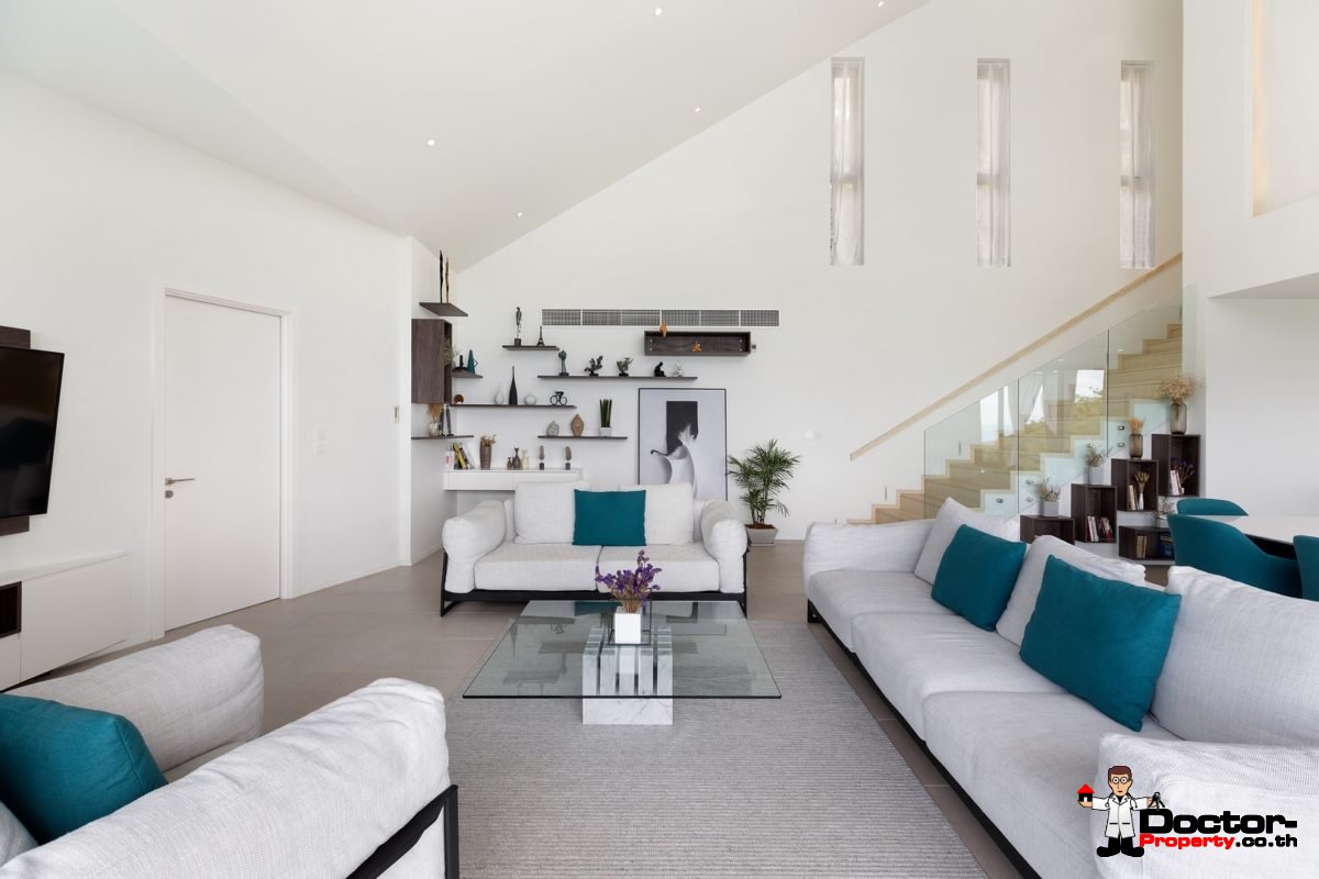 New 4 Bedroom Villa with Sea View in Bang Por - Koh Samui - For Sale