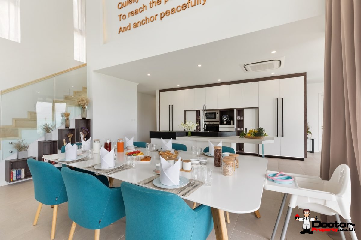 New 4 Bedroom Villa with Sea View in Bang Por - Koh Samui - For Sale